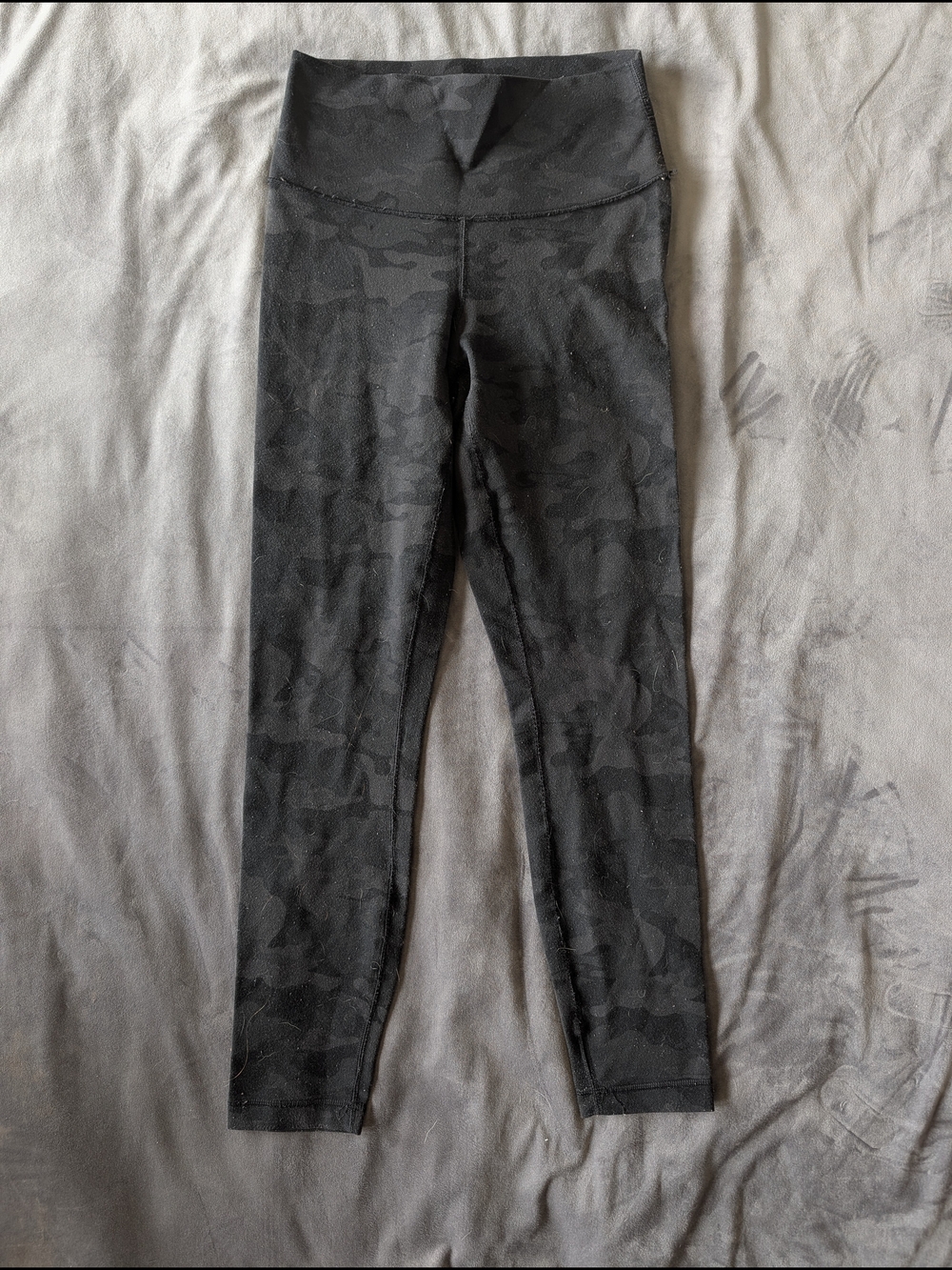 lululemon athletica Black Camo High-Rise Leggings